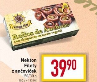 Filety z ančoviček Nekton