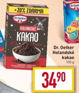 Kakao holandské Dr. Oetker