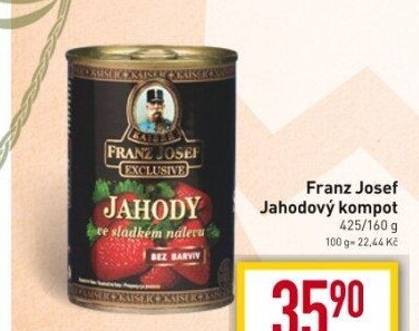 Kompot jahody Exclusive Franz Josef Kaiser