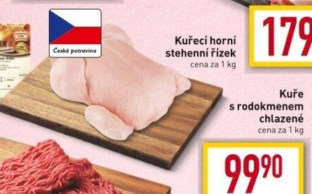Kuře s rodokmenem Vodňanské kuře