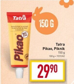 Mléko kondenzované Pikao Tatra