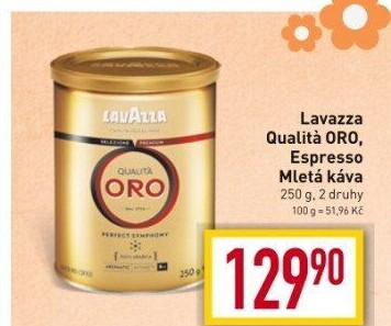 Mletá káva Qualita Oro Lavazza
