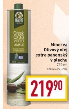 Olivový olej extra panenský Minerva