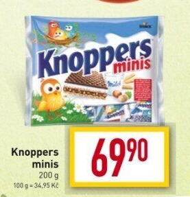 Oplatky Knoppers Minis Storck
