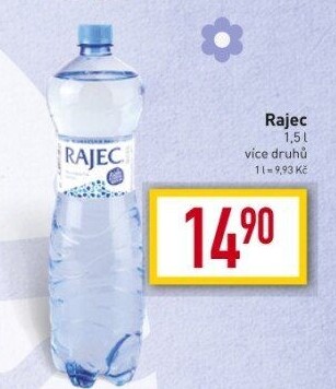 Přírodní voda Rajec