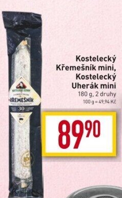 Salám Křemešník kostelecký Kostelecké uzeniny