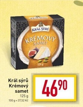 Sýr krémový Král Sýrů