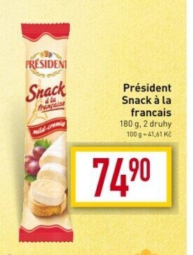 Sýr Snack Président