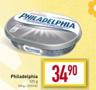 Sýr tavený smetanový Philadelphia Kraft
