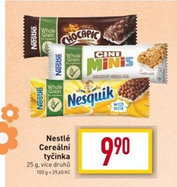 Tyčinka cereální Nestlé