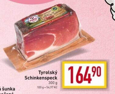 Tyrolský Schinkenspeck Handl Tyrol