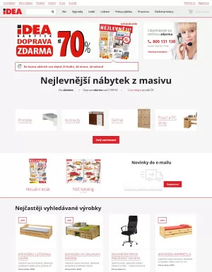akční leták IDEA nábytek 14.3.2023-20.3.2023