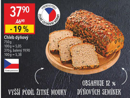 Chléb dýňový