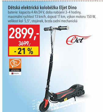 Elektrická koloběžka Dino Eljet
