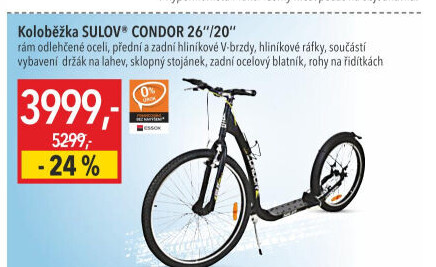 Koloběžka Condor Sulov