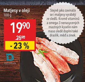 Matjesy v oleji