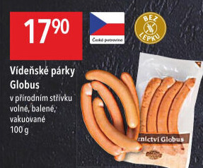 Párky vídeňské Globus