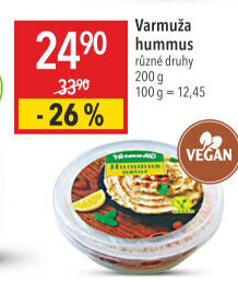 Pomazánka Hummus Varmuža