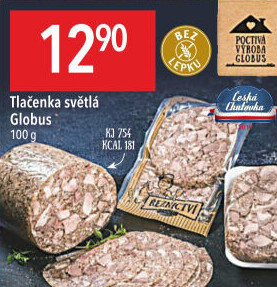 Tlačenka světlá Globus