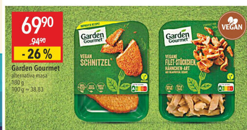 Veganský řízek Garden Gourmet