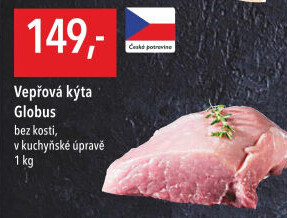 Vepřová kýta bez kosti Globus