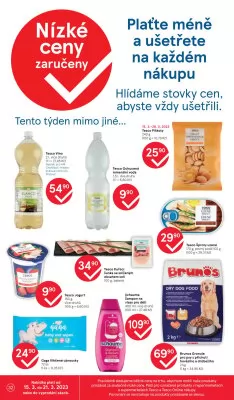 akční leták Tesco 15.3.2023-21.3.2023