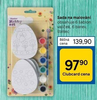 Kreativní sada k vymalování