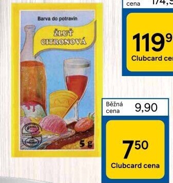 Potravinářské barvivo Bona-Korba