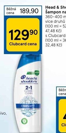Šampon proti lupům Head&amp