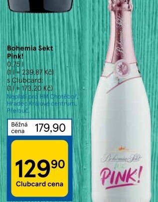 Sekt Pink Ice Bohemia Sekt