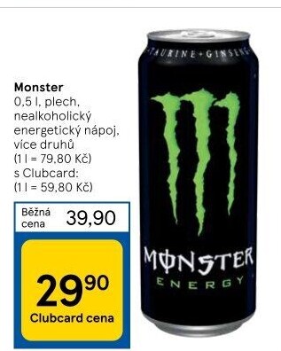 Energetický nápoj Monster Energy