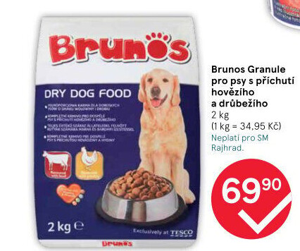 Granule pro psy Brunos