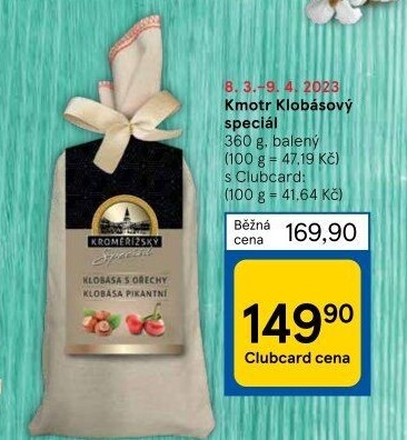 Klobásový speciál Kroměřížský speciál