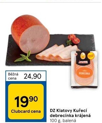 Kuřecí debrecínka DZ Klatovy