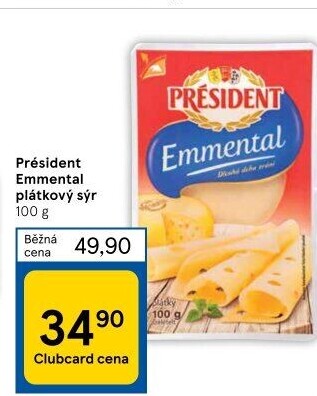 Sýr Ementál Président