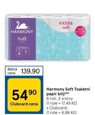 Toaletní papír 3vrstvý Harmony