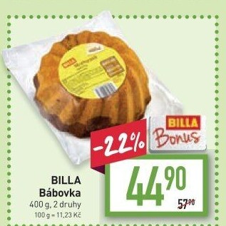 Bábovka Billa