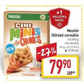 Cereálie Nestlé