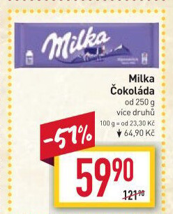 Čokoláda Milka