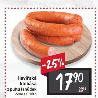 Havířská klobása
