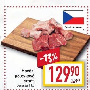 Hovězí polévková směs