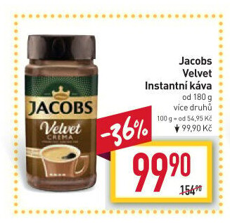 Instantní káva Jacobs Velvet