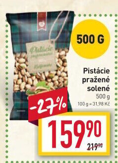 Pražené pistácie IBK Trade