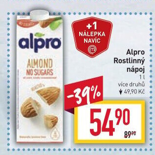 Rostlinné nápoje Alpro Soya