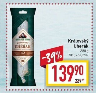 Salám Uherák královský Kostelecké uzeniny