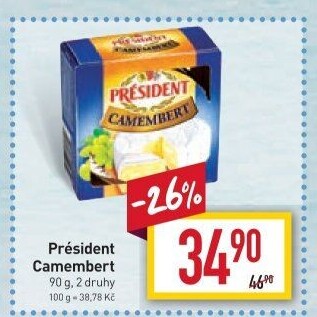 Sýr Camembert Président