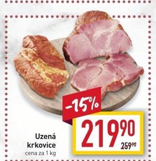 Uzená krkovice