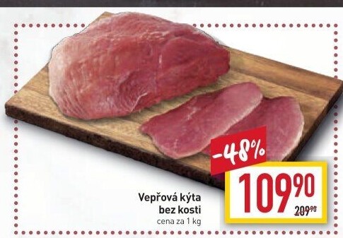 Vepřová kýta bez kosti
