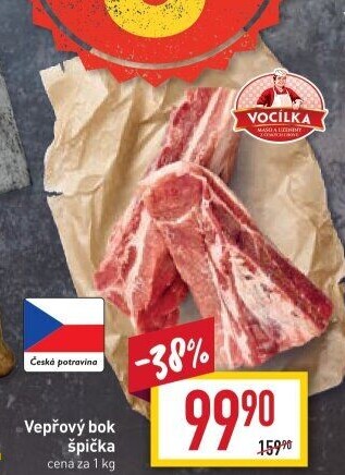 Vepřový bok špička Vocílka