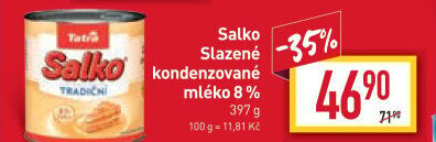 Mléko kondenzované Salko Tatra